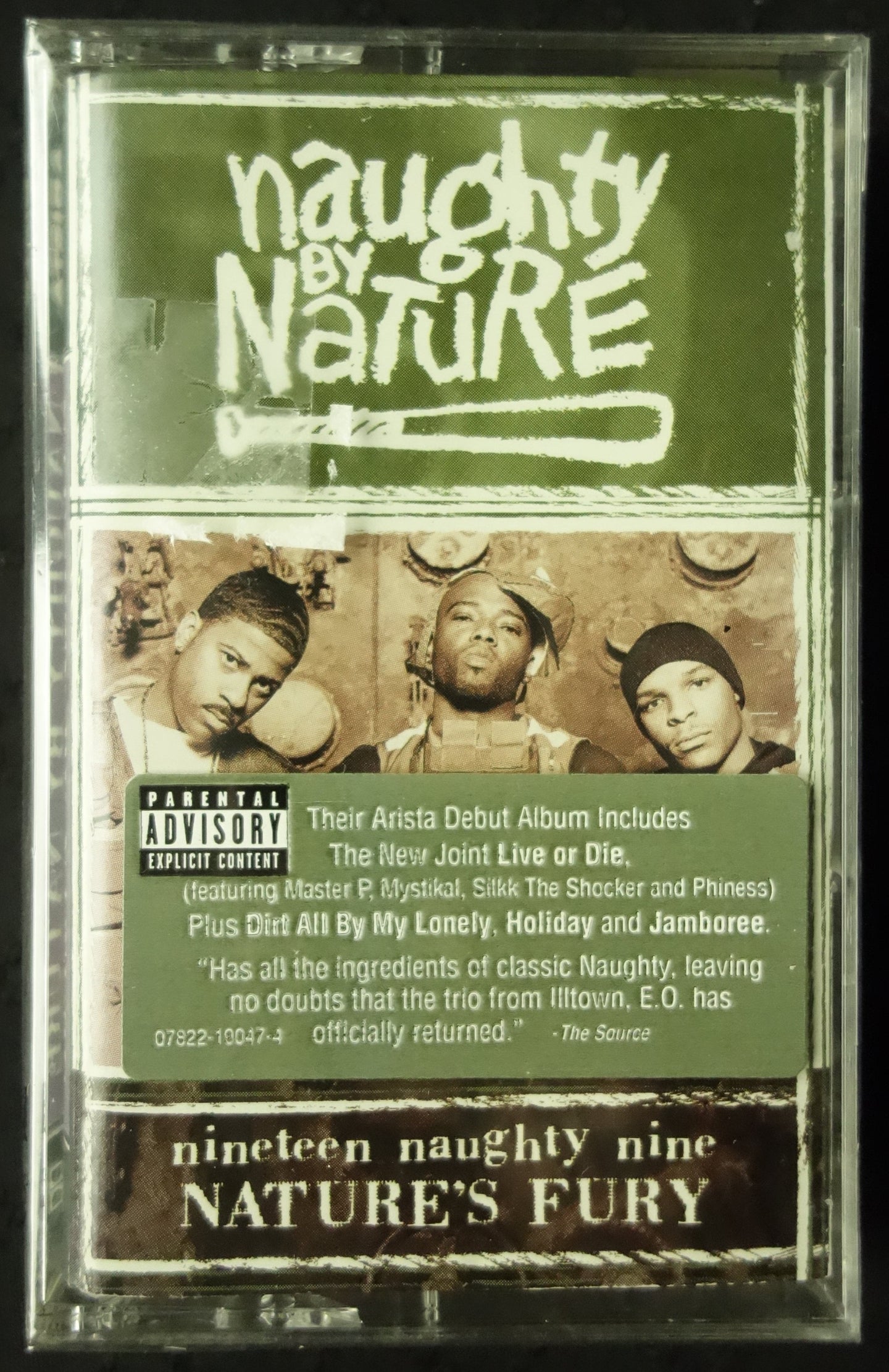 Naughty By Nature "Nineteen Naughty Nine - Nature's Fury"-Cassette Tapes-UnDigable Digs