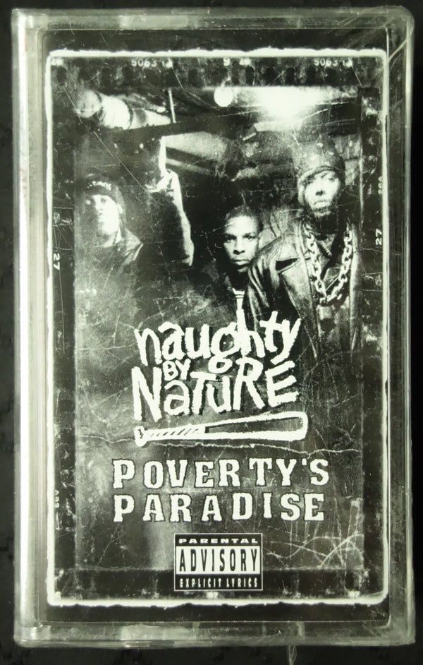Naughty By Nature "Poverty's Paradise"-Cassette Tapes-UnDigable Digs