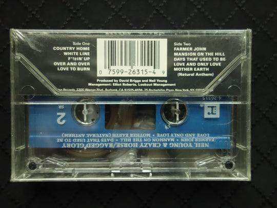 Neil Young + Crazy Horse "Ragged Glory"-Cassette Tapes-UnDigable Digs