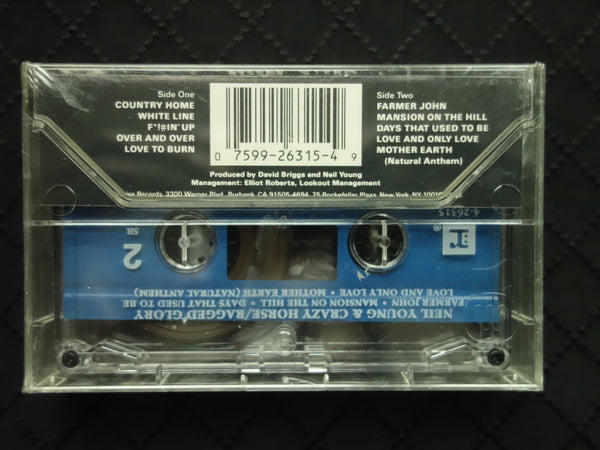 Neil Young + Crazy Horse "Ragged Glory"-Cassette Tapes-UnDigable Digs