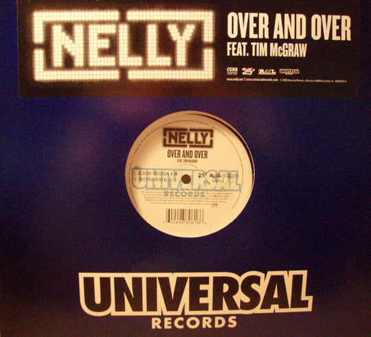 Nelly Feat. Tim McGraw "Over And Over" (12" Single)-Vinyl Records-UnDigable Digs