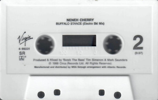 Neneh Cherry "Buffalo Stance" (Single)-Cassette Tapes-UnDigable Digs