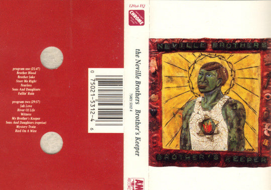 Neville Brothers "Brother's Keeper"-Cassette Tapes-UnDigable Digs