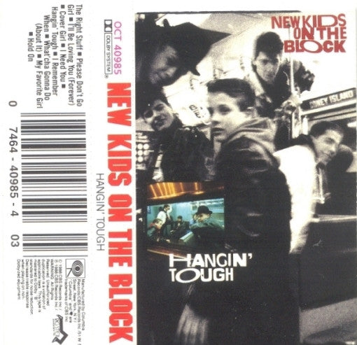 New Kids On The Block "Hangin' Tough"-Cassette Tapes-UnDigable Digs