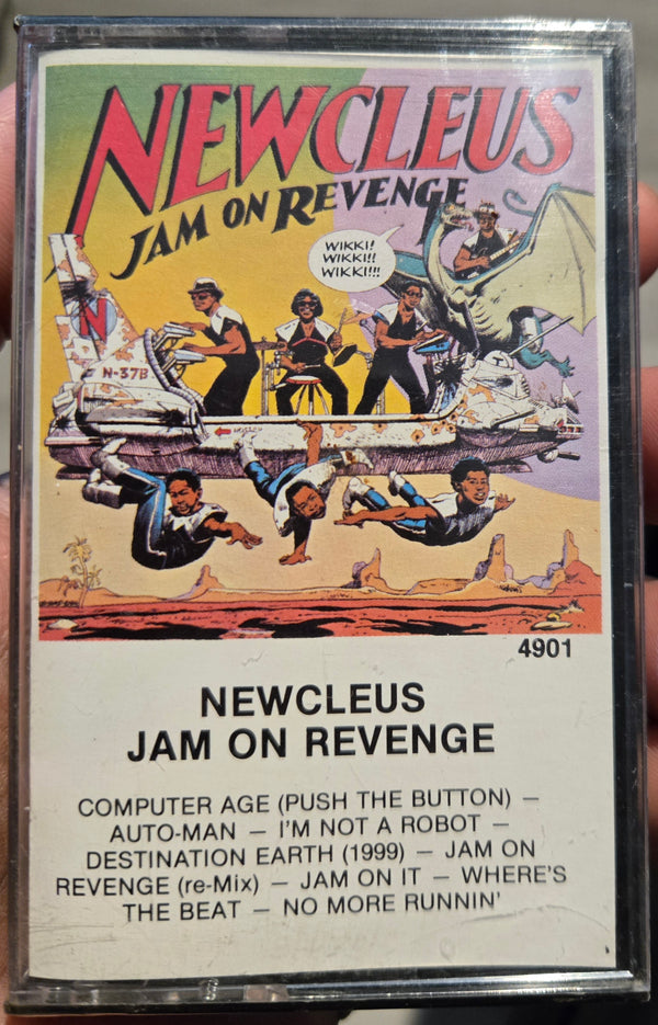 Newcleus "Jam On Revenge"-Cassette Tapes-UnDigable Digs