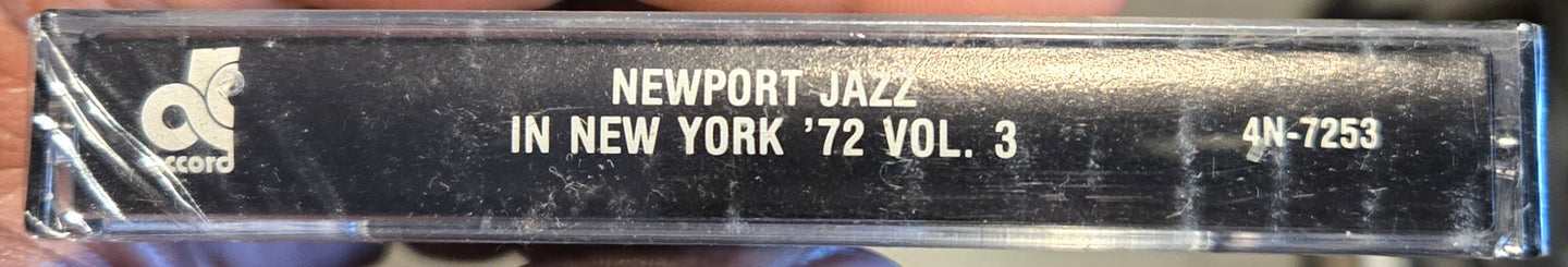 Newport Jazz In New York '72 Vol. 3-Cassette Tapes-UnDigable Digs