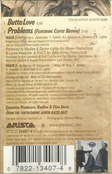 Next "Butta Love" (Single)-Cassette Tapes-UnDigable Digs