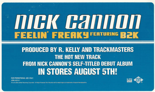 Nick Cannon Featuring B2K "Feelin' Freaky" (12" Single)-Vinyl Records-UnDigable Digs