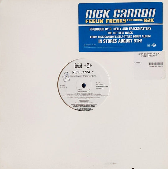 Nick Cannon Featuring B2K "Feelin' Freaky" (12" Single)-Vinyl Records-UnDigable Digs
