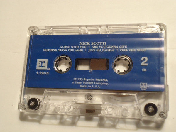 Nick Scotti "Nick Scotti"-Cassette Tapes-UnDigable Digs