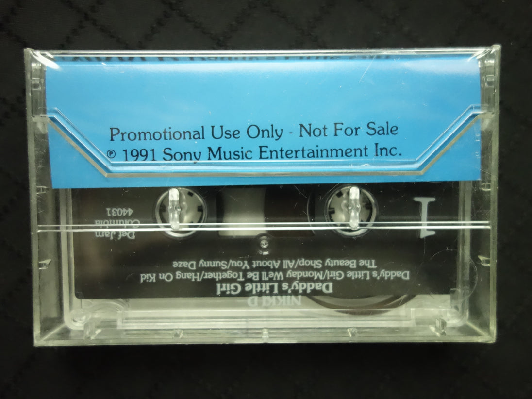 Nikki D "Daddy's Little Girl" (Promo Album)-Cassette Tapes-UnDigable Digs