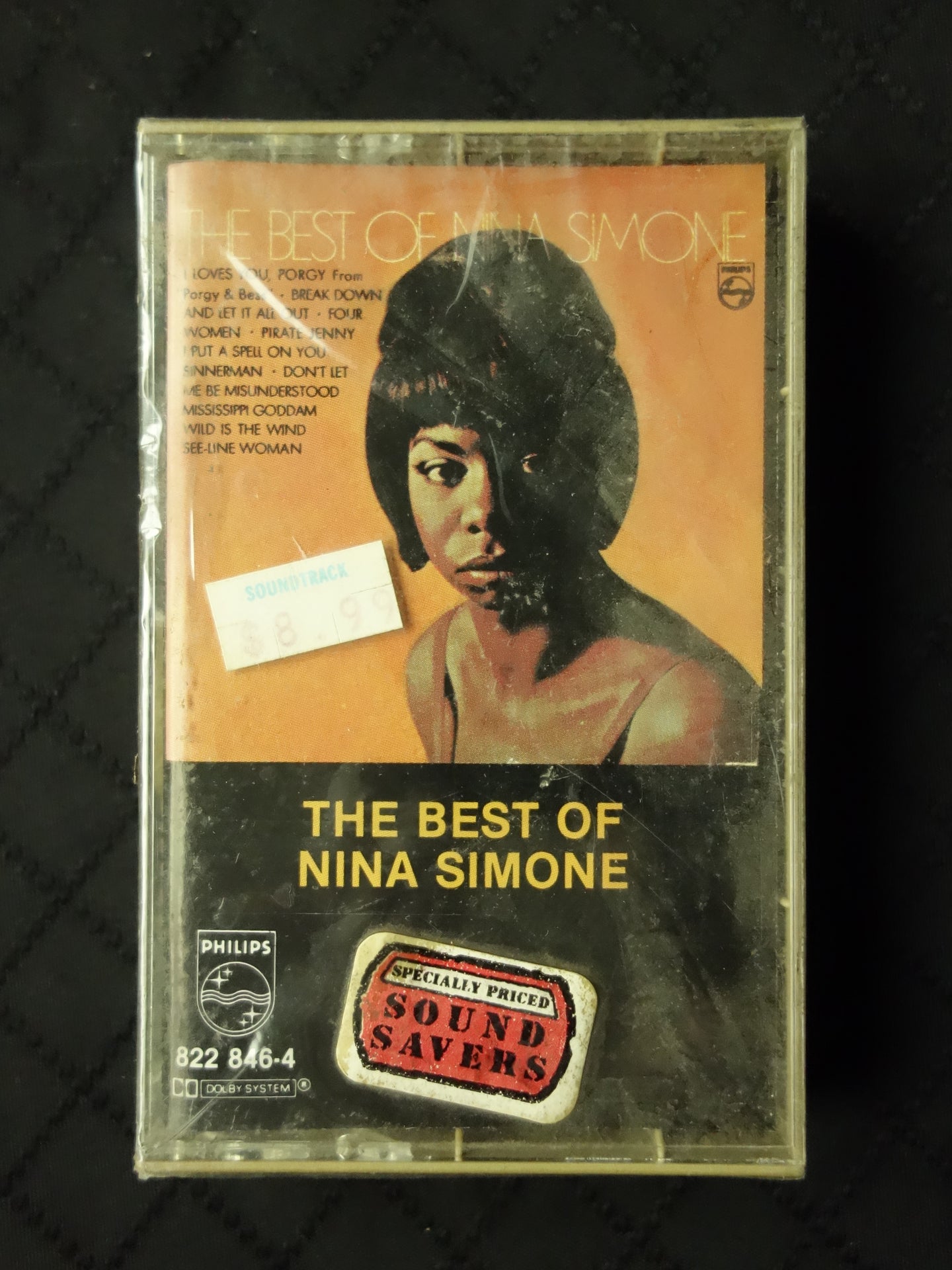 Nina Simone "The Best Of Nina Simone"-Cassette Tapes-UnDigable Digs