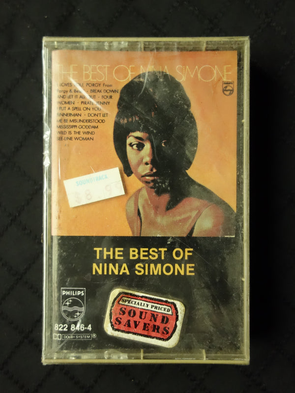 Nina Simone "The Best Of Nina Simone"-Cassette Tapes-UnDigable Digs