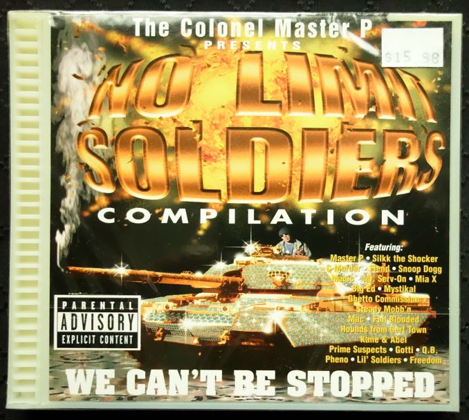 No Limit Soldiers Compilation (We Can't Be Stopped) (CD)-CDs-UnDigable Digs