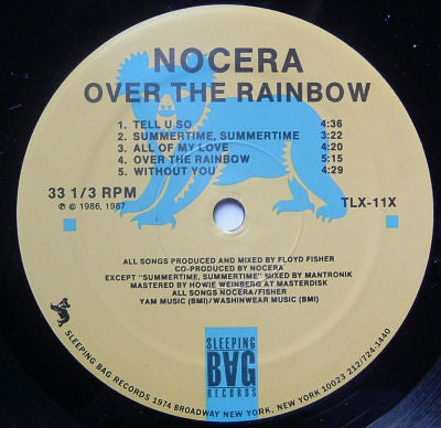 Nocera "Over The Rainbow"-Cassette Tapes-UnDigable Digs