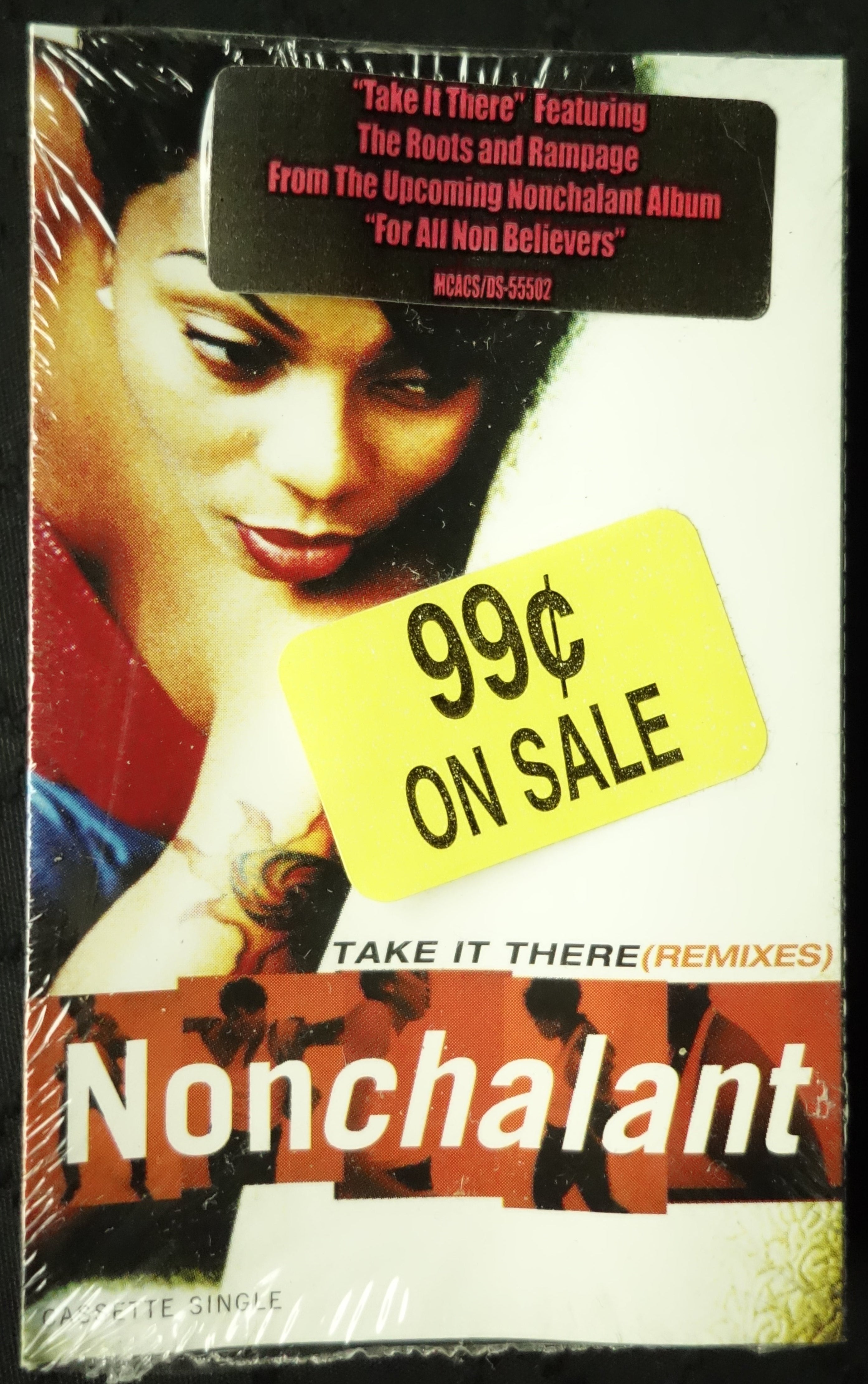 Nonchalant "Take It There (Remixes)" (Single)-Cassette Tapes-UnDigable Digs