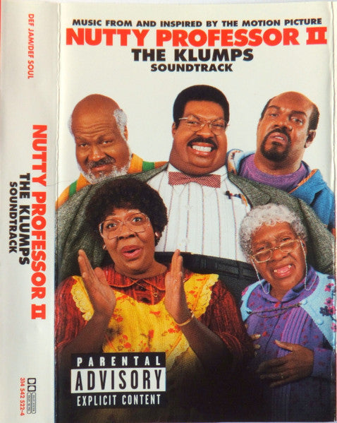 Nutty Professor II: The Klumps (Soundtrack)-Cassette Tapes-UnDigable Digs