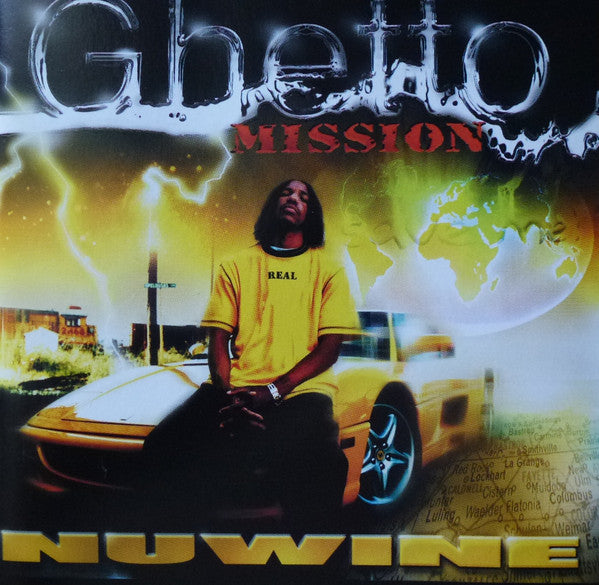 Nuwine "Ghetto Mission" (CD)-CDs-UnDigable Digs