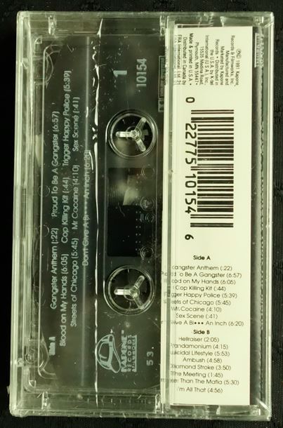O.C.U. "Stronger Than The Mafia"-Cassette Tapes-UnDigable Digs