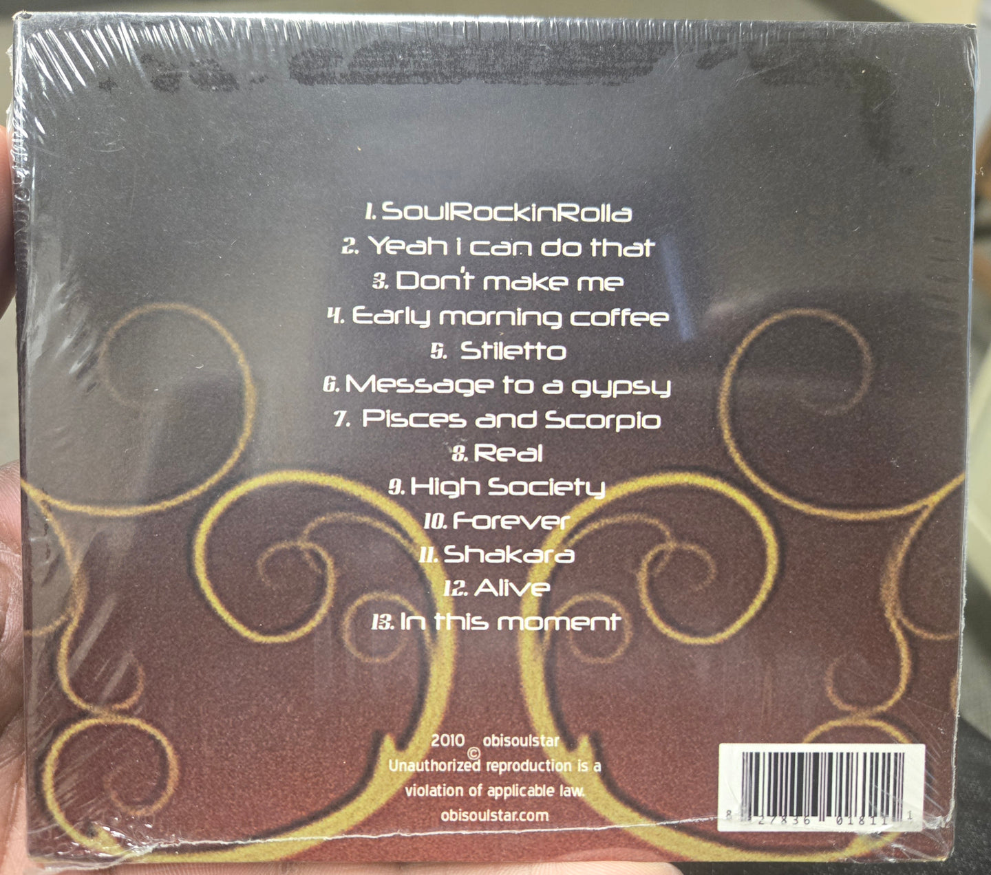 Obisoulstar "SoulRockinRolla" (CD)-CDs-UnDigable Digs