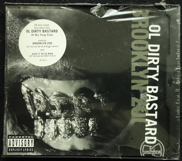 Ol' Dirty Bastard "Brooklyn Zoo" (CD Maxi-Single)-CDs-UnDigable Digs
