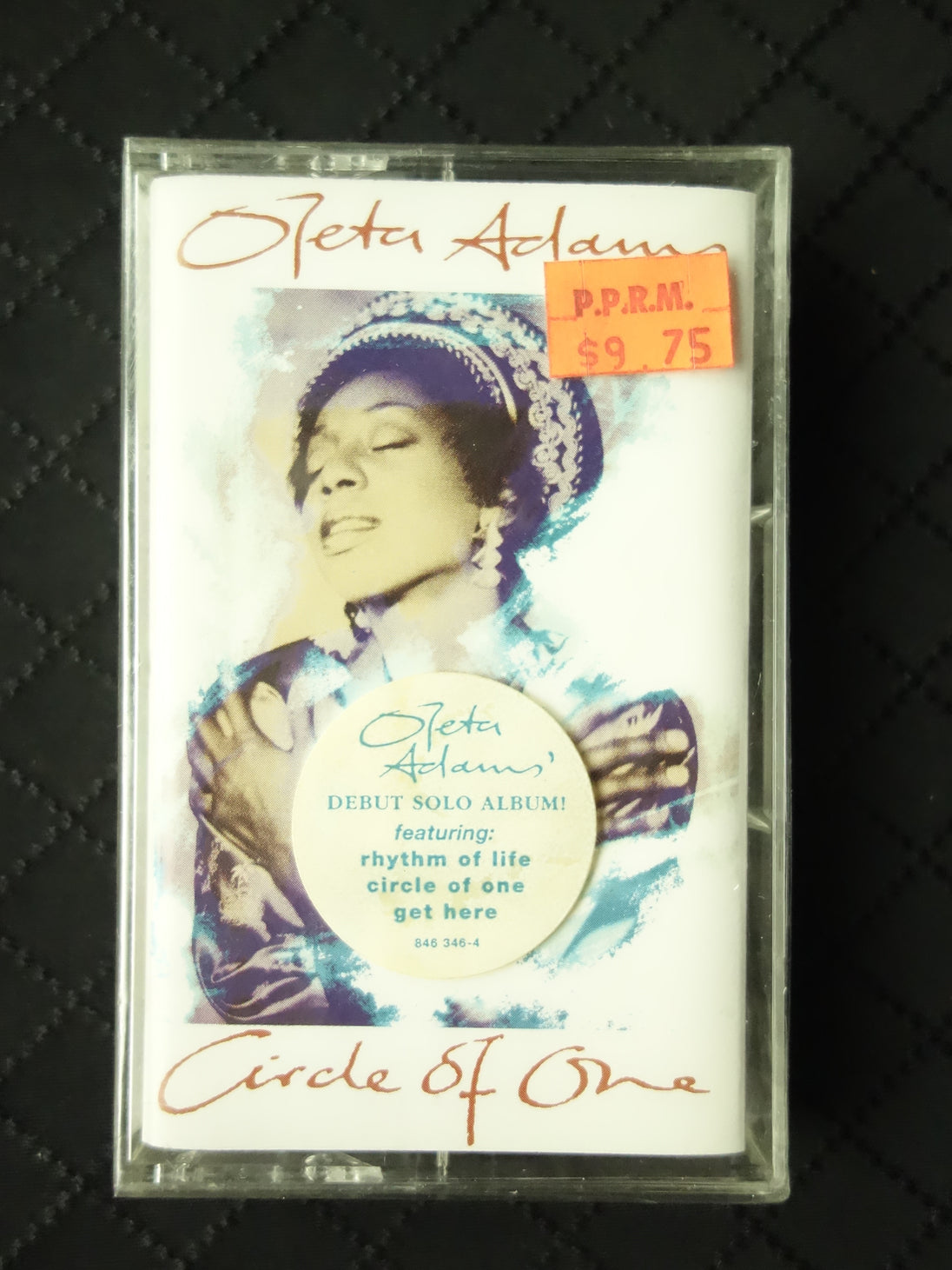 Oleta Adams "Circle Of One"-Cassette Tapes-UnDigable Digs