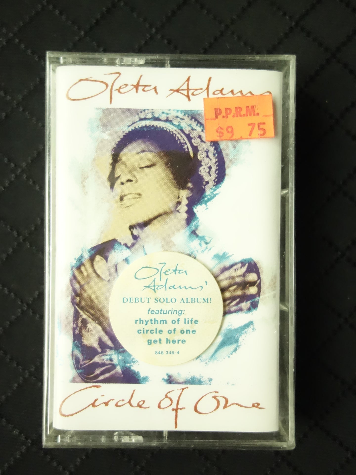 Oleta Adams "Circle Of One"-Cassette Tapes-UnDigable Digs