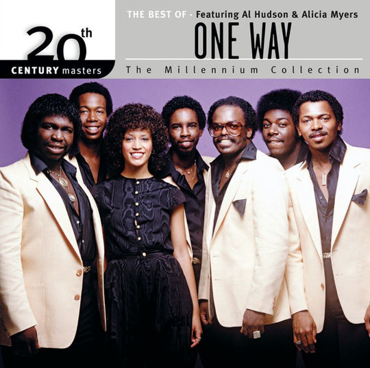 One Way Featuring Al Hudson & Alicia Myers "The Best Of One Way" (The Millennium Collection) (CD)-CDs-UnDigable Digs