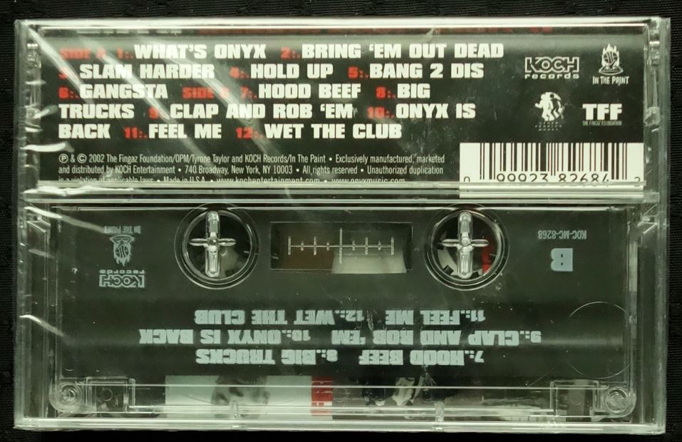 Onyx "Bacdafucup Part II"-Cassette Tapes-UnDigable Digs