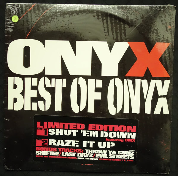 Onyx "Best Of Onyx" (2xLP)-Vinyl Records-UnDigable Digs