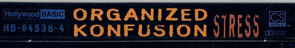Organized Konfusion "Stress" (Single)-Cassette Tapes-UnDigable Digs
