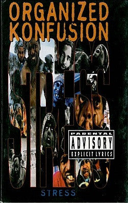 Organized Konfusion "Stress" (Single)-Cassette Tapes-UnDigable Digs