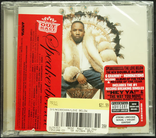 OutKast "Speakerboxxx / The Love Below" (2xCD)-CDs-UnDigable Digs