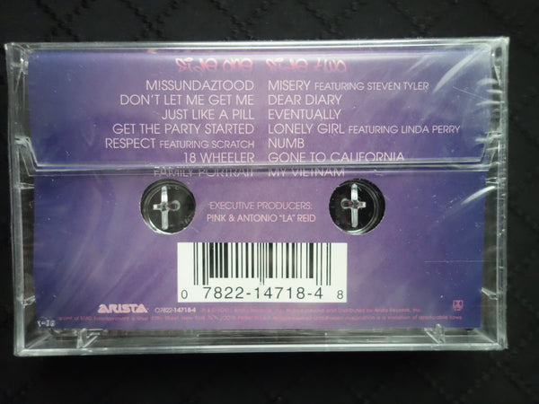 P!NK "M!ssundaztood"-Cassette Tapes-UnDigable Digs
