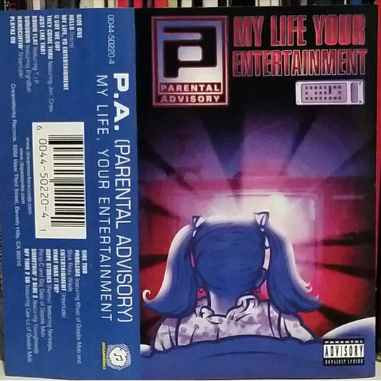 P.A. "My Life, Your Entertainment"-Cassette Tapes-UnDigable Digs