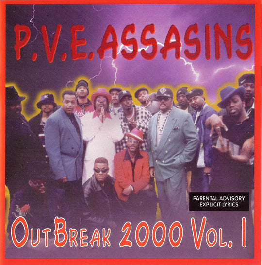 P.V.E. Assasins "OutBreak 2000 Vol. 1" (CD)-CDs-UnDigable Digs