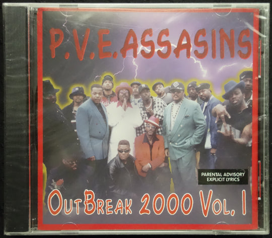 P.V.E. Assasins "OutBreak 2000 Vol. 1" (CD)-CDs-UnDigable Digs