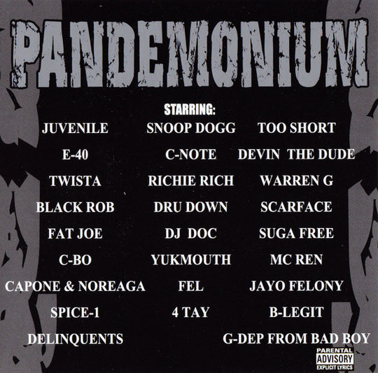 Pandemonium (CD)-CDs-UnDigable Digs