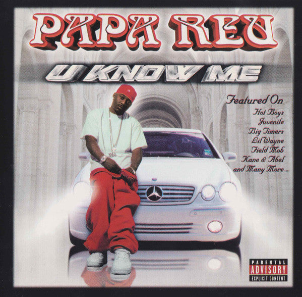 Papa Reu "U Know Me" (CD)-CDs-UnDigable Digs