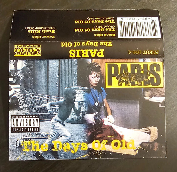 Paris "The Days of Old" (Maxi-Single)-Cassette Tapes-UnDigable Digs