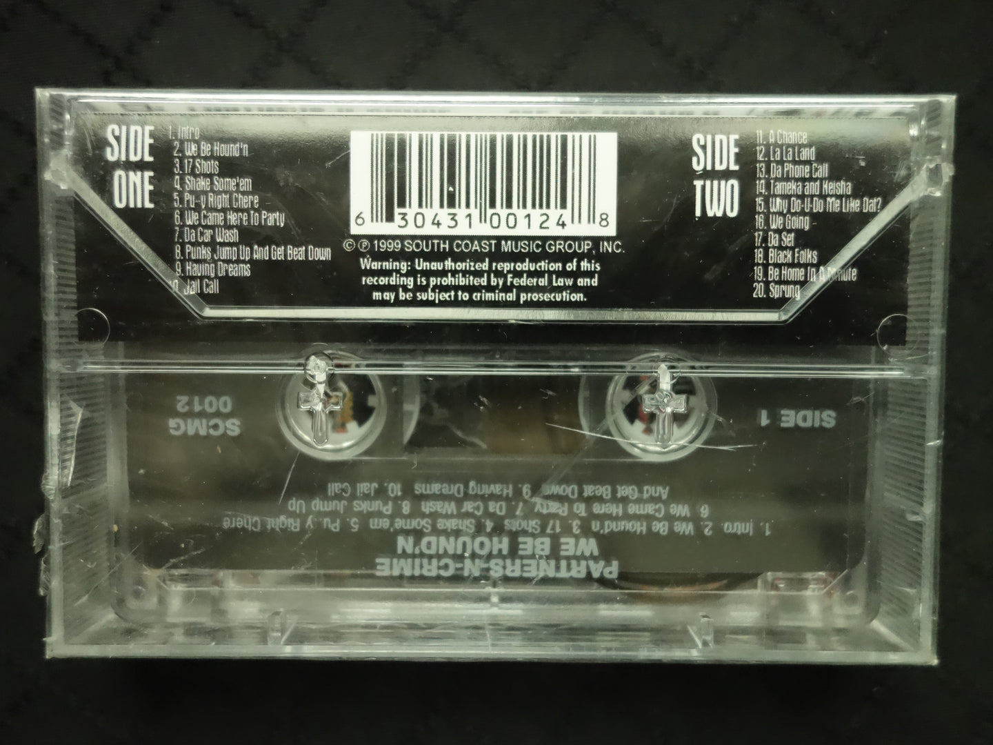 Partners-N-Crime "We Be Hound'n"-Cassette Tapes-UnDigable Digs