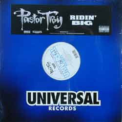 Pastor Troy "Ridin' Big" (12" Single)-Vinyl Records-UnDigable Digs