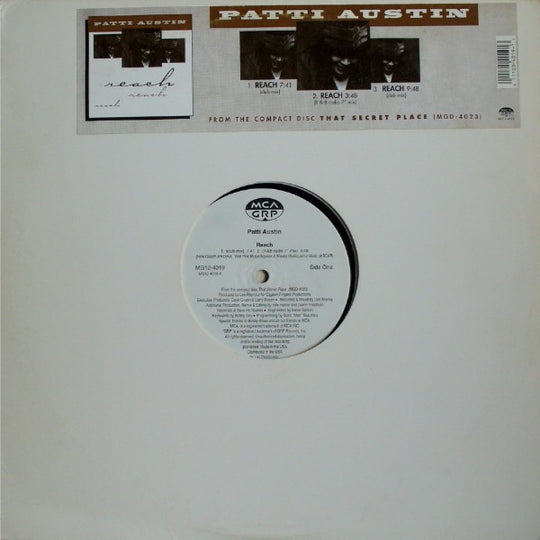 Patti Austin "Reach" (12" Single)-Vinyl Records-UnDigable Digs