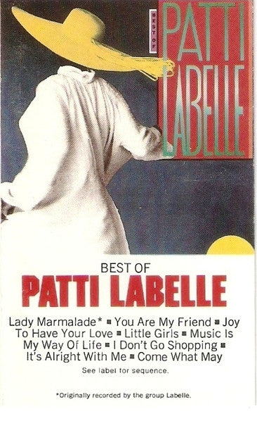 Patti LaBelle "Best Of Patti LaBelle"-Cassette Tapes-UnDigable Digs
