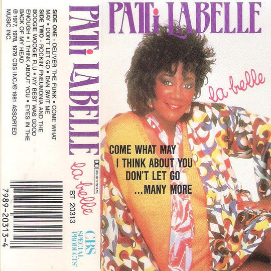 Patti LaBelle "La Belle"-Cassette Tapes-UnDigable Digs