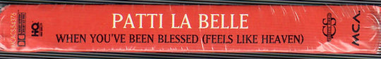 Patti LaBelle "When You've Been Blessed (Feels Like Heaven)" (Single)-Cassette Tapes-UnDigable Digs