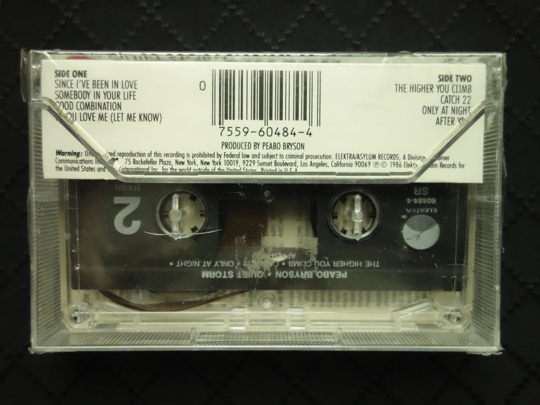 Peabo Bryson "Quiet Storm"-Cassette Tapes-UnDigable Digs