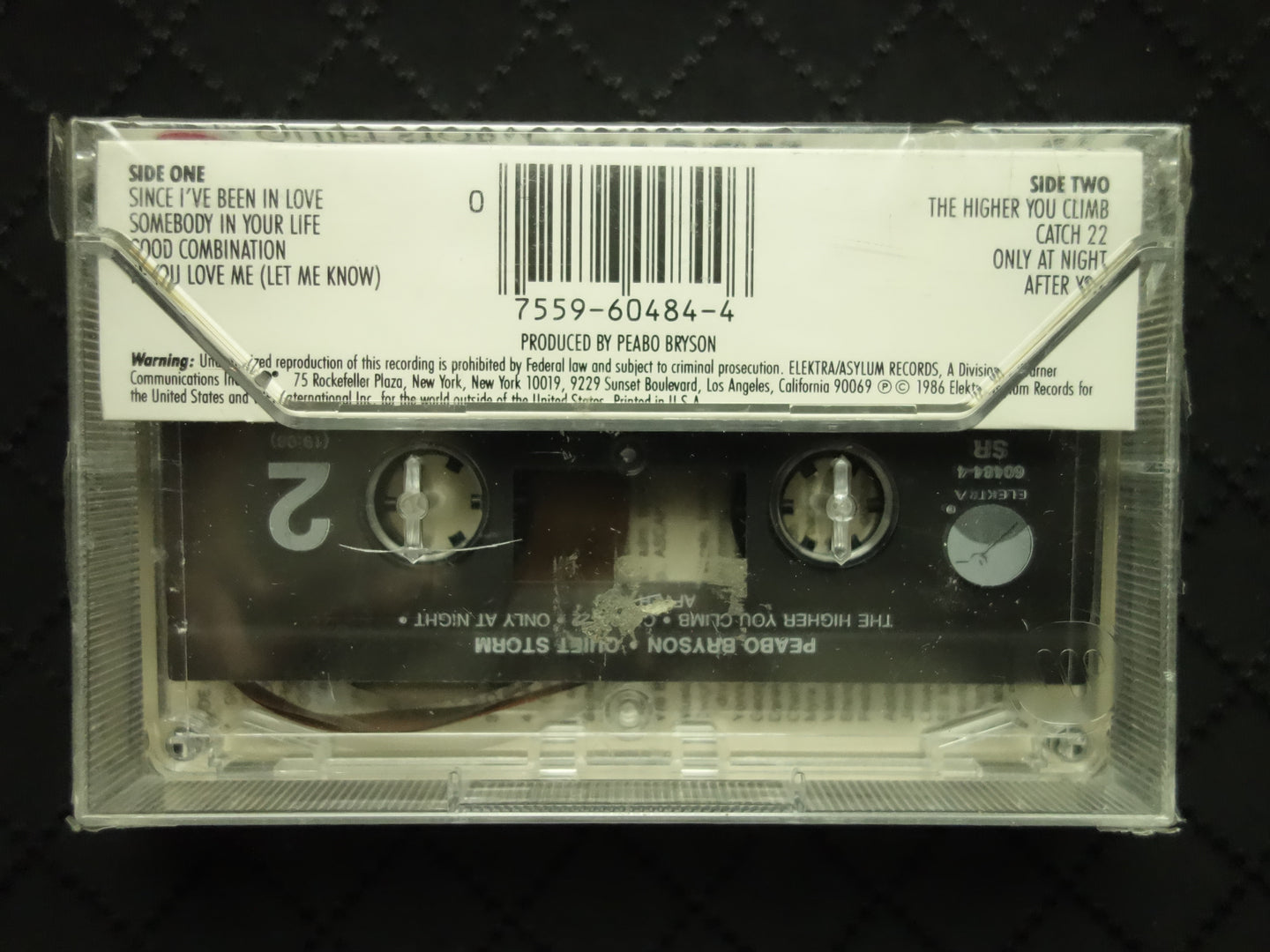 Peabo Bryson "Quiet Storm"-Cassette Tapes-UnDigable Digs