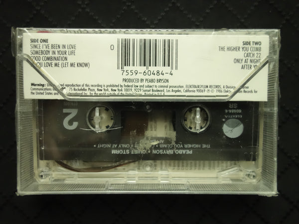 Peabo Bryson "Quiet Storm"-Cassette Tapes-UnDigable Digs