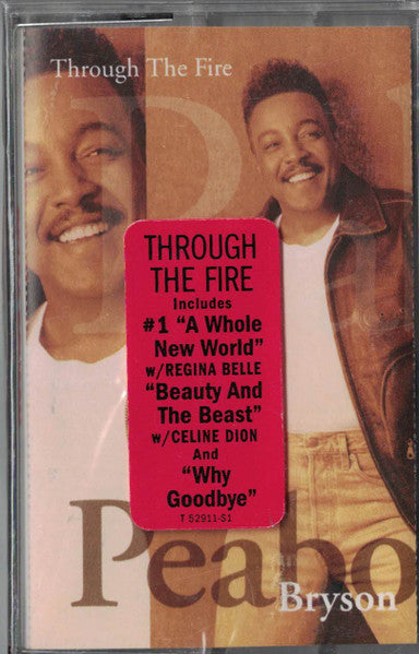 Peabo Bryson "Through The Fire"-Cassette Tapes-UnDigable Digs